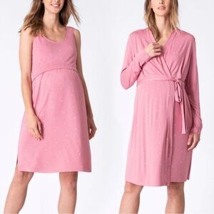 Seraphine - Comfy but pulled together nightgown and robe